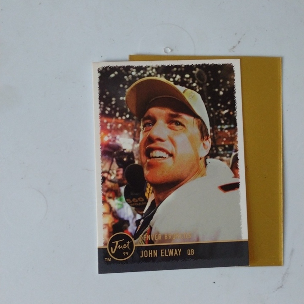 John Elway FB CARD